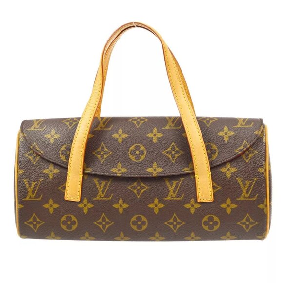 LOUIS VUITTON MONOGRAM SONATINE HANDBAG - Picture 1 of 8